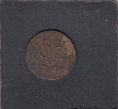 Beschrijving: Duit V.O.C. Utrecht S312